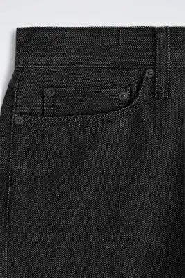 JEAN FOLD LARGE ET AMPLE - NOIR DÉLAVÉ — photo 5