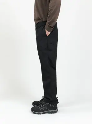 Bionic Pants in Black Grained Nylon — photo 3