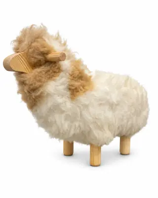 Mouton repose-pieds artisanal – Mamamushi Voyage