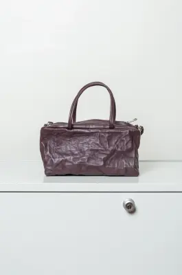 Zilla – NAPPA LEATHER MINI DUFFLE BAG 384 NAP – MOGANO — photo 4