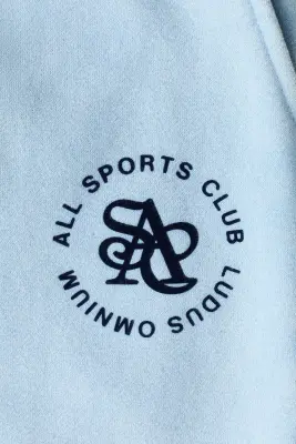 Short Relaxed Fit - Bleu clair/All Sports Club — photo 4