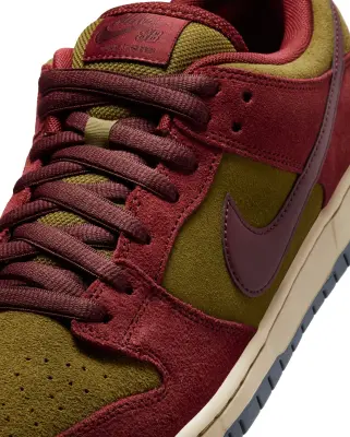 SB Dunk Low Pro Dark Team Red — photo 4