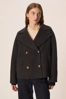 Manteau Yva Anthracite — photo 1