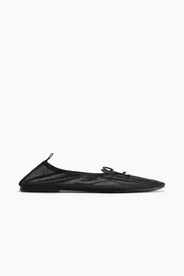 Ballerines en mesh - Noir — photo 2