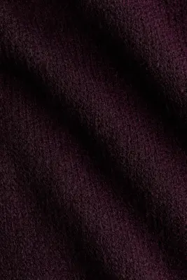 Gilet en maille texturée - Bordeaux — photo 4