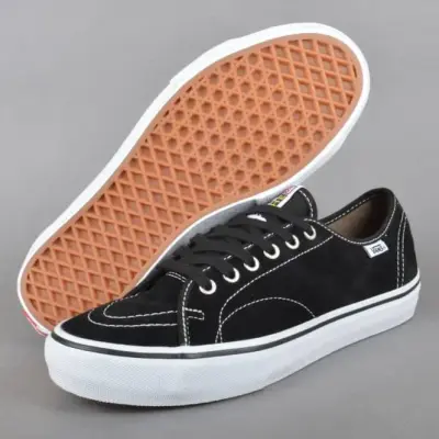 Chaussure Vans Skate Ave Classic – Black / White — photo 3