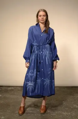 Robe Palm Blue V de Vinster. -40% — photo 2