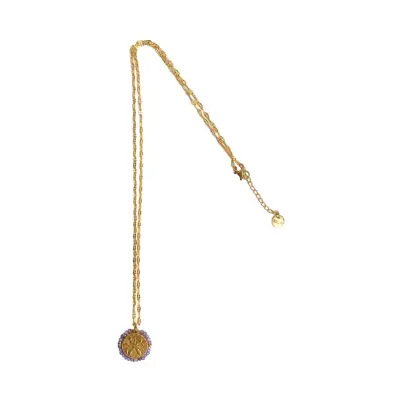 Collier Coup de Soleil lila Madrugada - Palas — photo 3