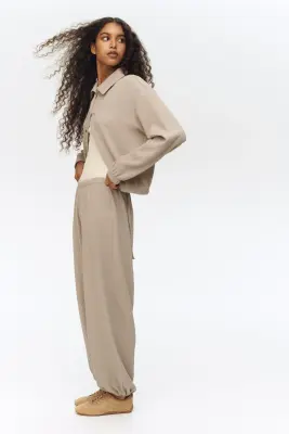 Pantalon ballon - Beige — photo 2