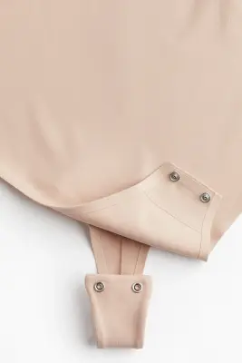 Body string Light shape en microfibre - Beige clair — photo 2