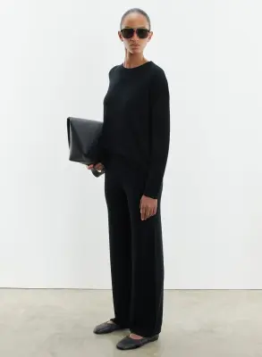 Pantalon en laine mérinos