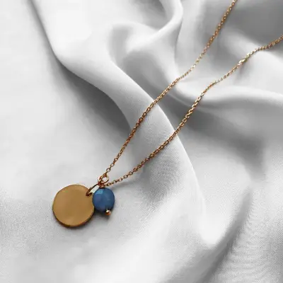 Collier SUZON | Calcédoine — photo 1