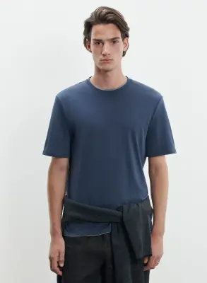 T-shirt en coton supima — photo 2