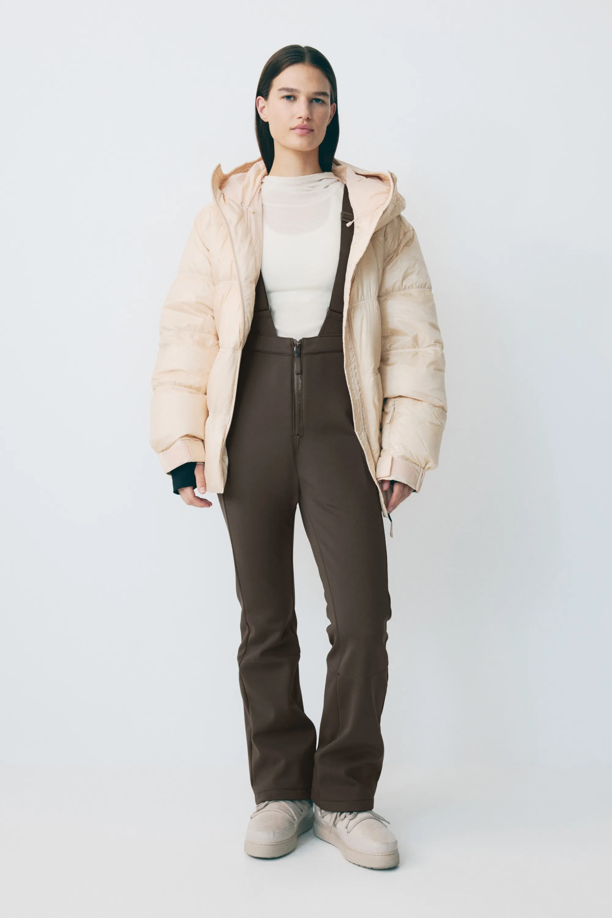 Pantalon de ski déperlant - Marron grain de café