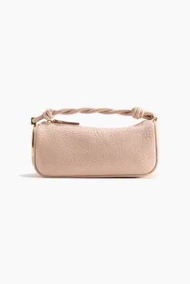 Sac à main avec détail en métal - Rose poudré — photo 2