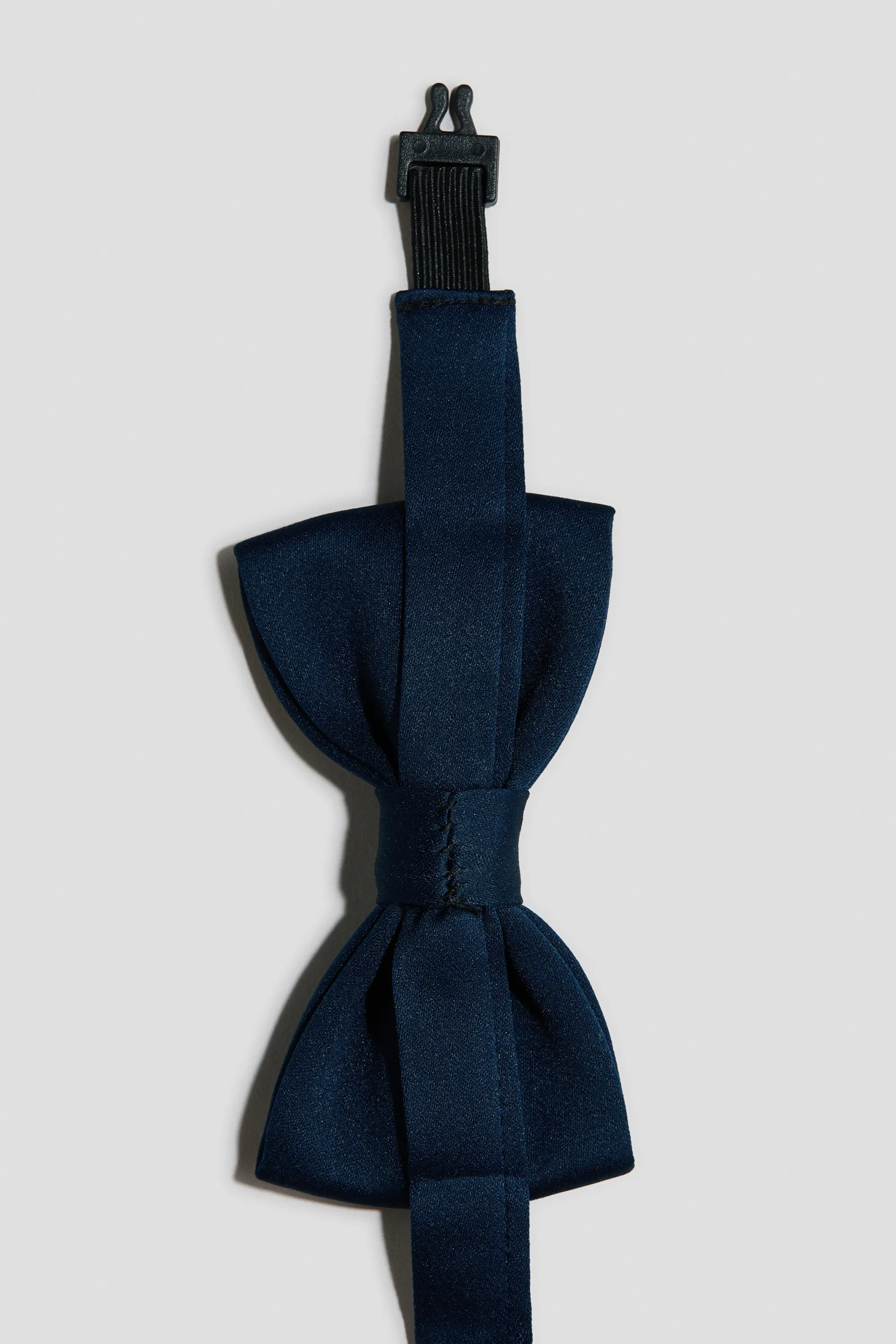 Nœud papillon en satin - Bleu marine