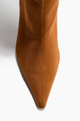 Bottes de hauteur genou - Marron — photo 4
