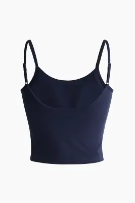 Top de sport avec soutien-gorge intégré SoftMove™ - Bleu marine — photo 5