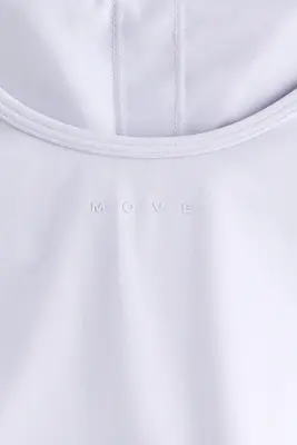 Top de sport avec soutien-gorge intégré SoftMove™ - Lilas — photo 4
