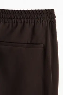 Pantalon Relaxed Fit - Marron foncé — photo 5