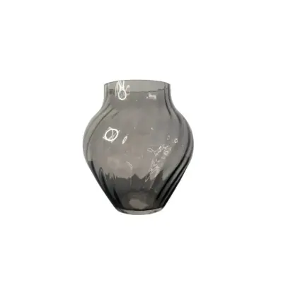 Vase Strié Fumé — photo 1