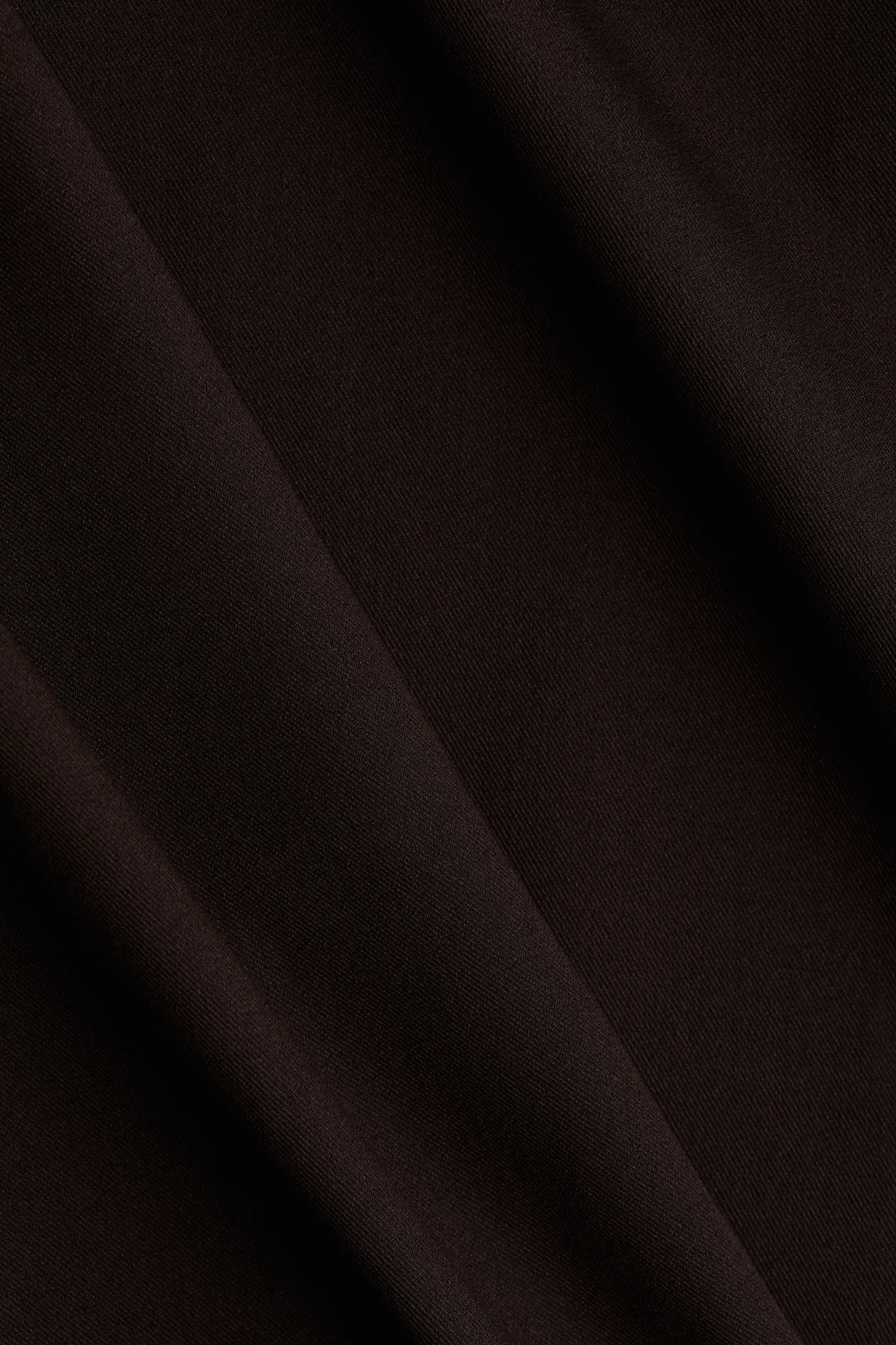 Robe à manches courtes - Marron foncé