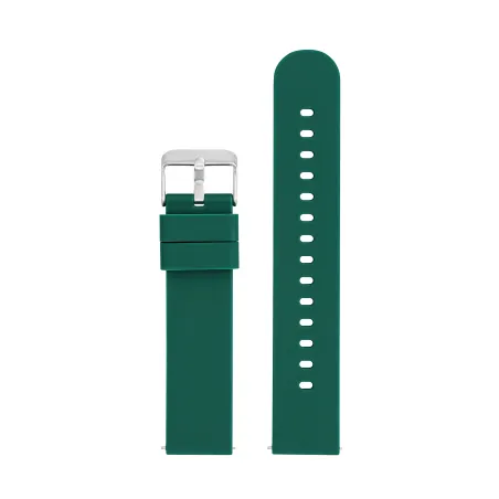 Bracelet montre 20mm silicone vert 675911