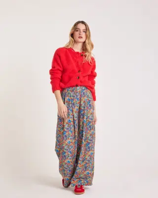 Cardigan Rosanne rouge — photo 4