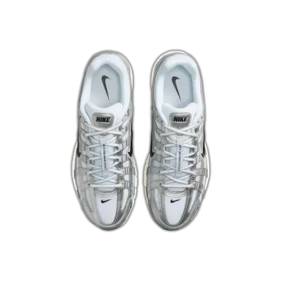 Nike P-6000 White Metallic Silver — photo 3