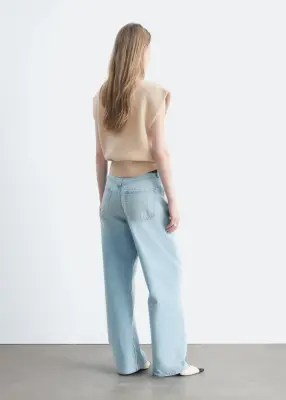 Jean barrel - Bleu clair — photo 5