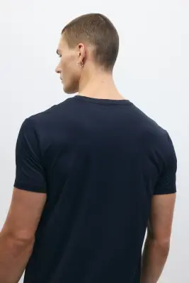 T-shirt de sport Muscle Fit DryMove™ - Bleu marine — photo 2