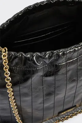 Sac Amaïa froissé noir — photo 4