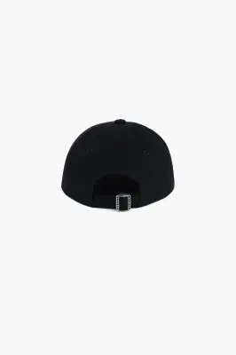 Casquette '6 panel' - Coton Noir — photo 5