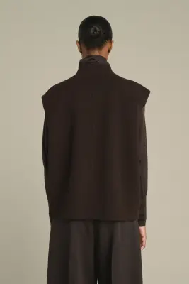 BLOUSON ADELINE MARRON FONCÉ — photo 4