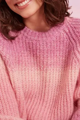 pull aurore rose/opale — photo 3