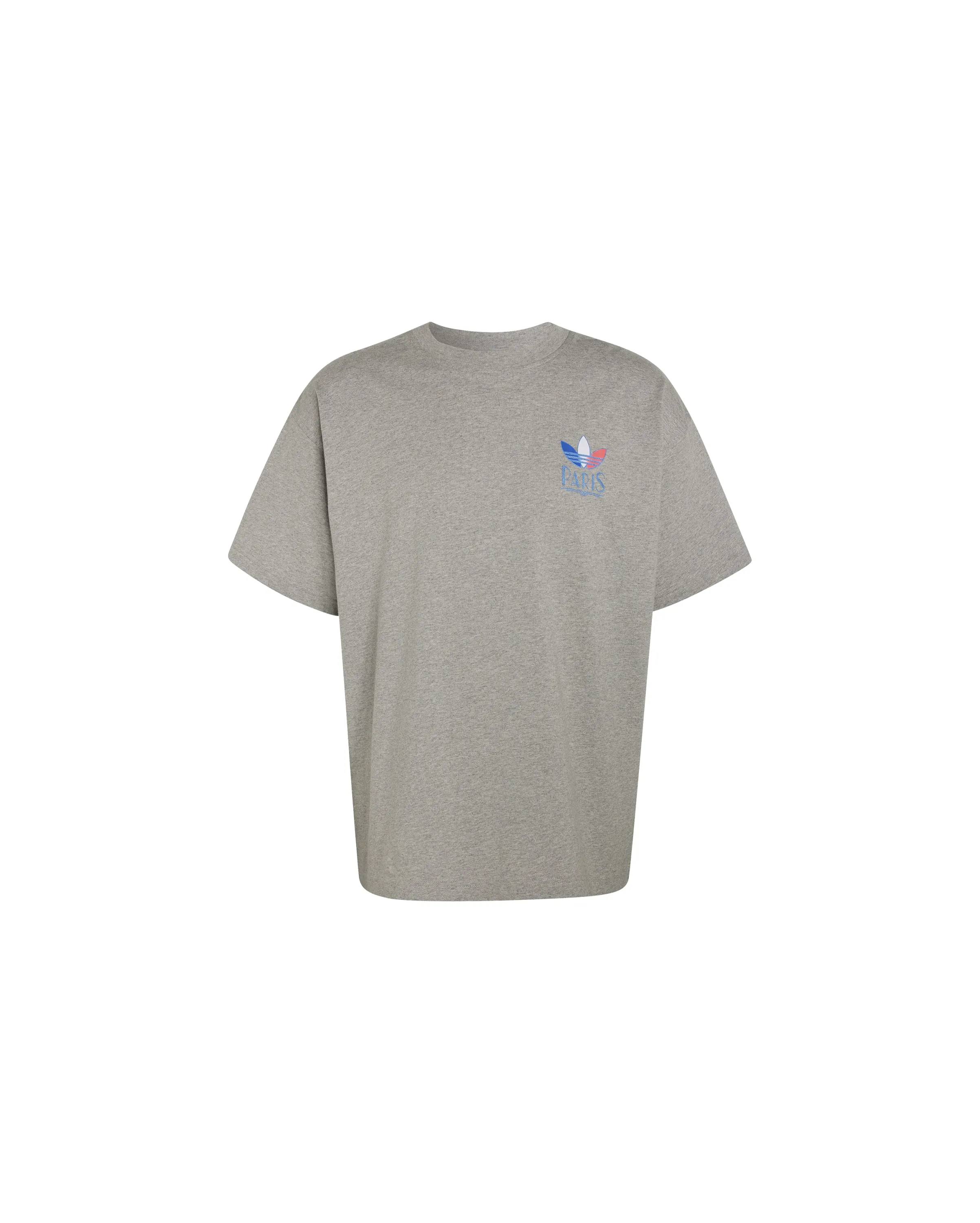 Paris Trefoil Logo Tee Grey