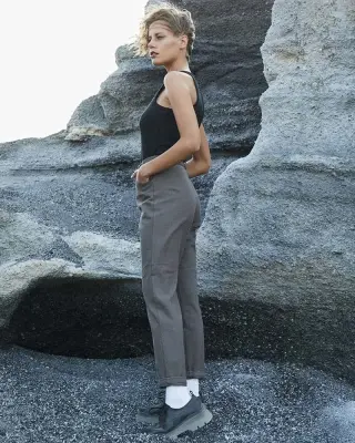 Pantalon Daren taupe – Grace & Mila — photo 3
