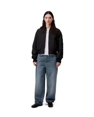 Arin Pant Blue Dark Used Wash Femme — photo 3