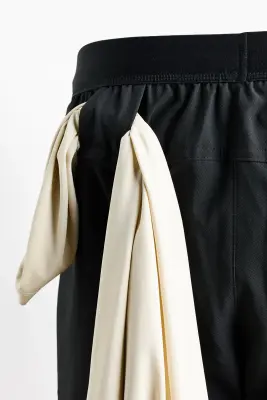 Short de sport superposé DryMove™ - Noir — photo 5