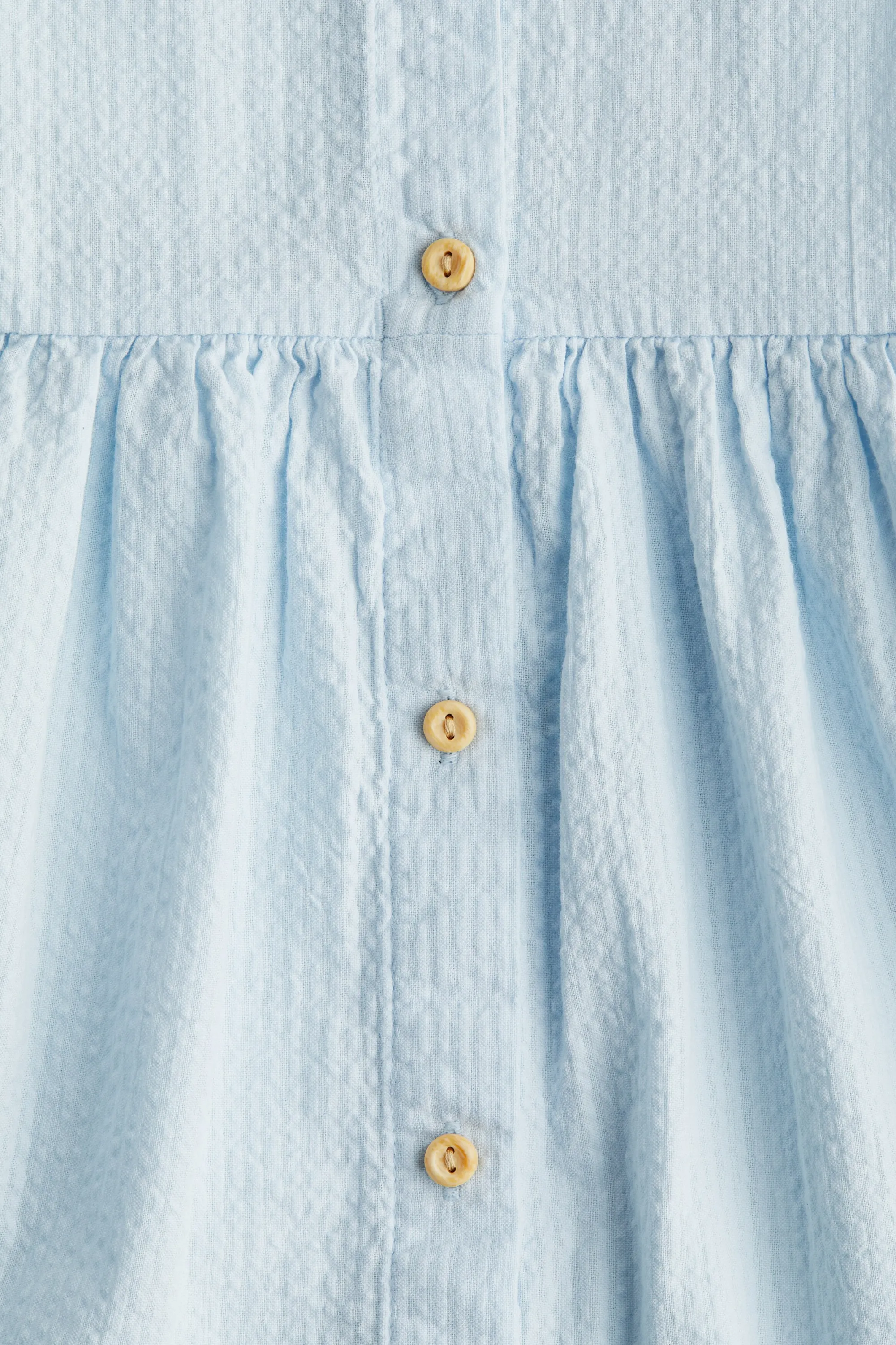 Robe en coton - Bleu clair