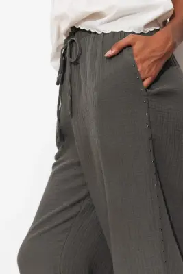 Pantalon gaze de coton Femme — photo 5
