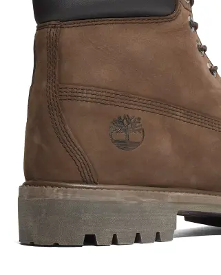 Premium 6 Inch Lace Up Waterproof Boot Brown Homme — photo 4