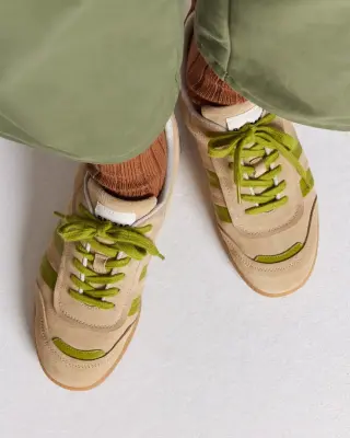 Baskets Quinn sable et anis — photo 1