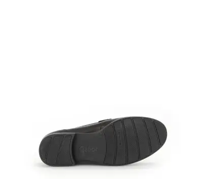 Mocassins Gabor 72.422.37 Noirs - Lacets Grande Pointure Femme — photo 5