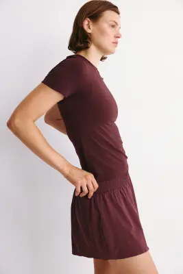 Short de sport superposé avec poche - Mûre de Boysen — photo 2