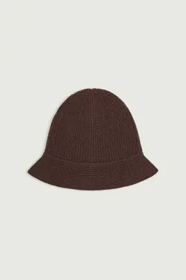 CHAPEAU KENDALL MARRON CHINÉ — photo 1