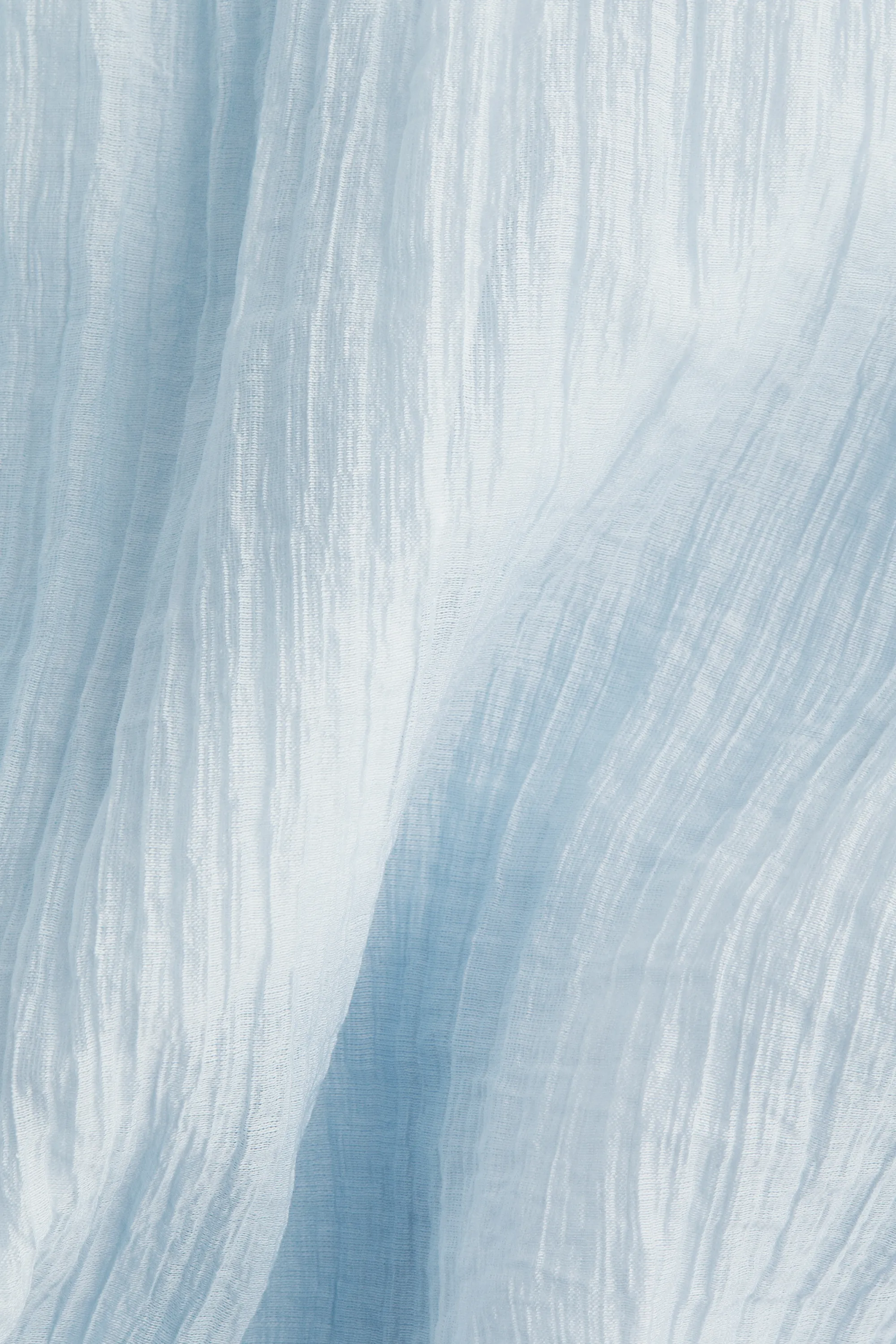 Robe volantée - Bleu clair