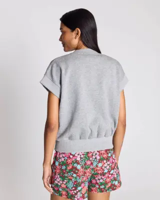 Sweat-shirt James gris — photo 4