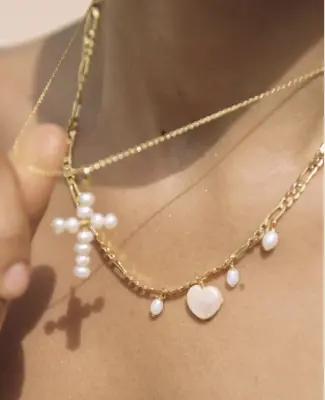 Nouveau ! ALHAJA Collier Tesorito Gold — photo 4