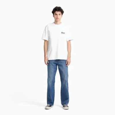 t-shirt Dickies tonopah – white — photo 5